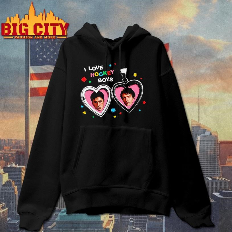 I Love Hockey Boys Shirt