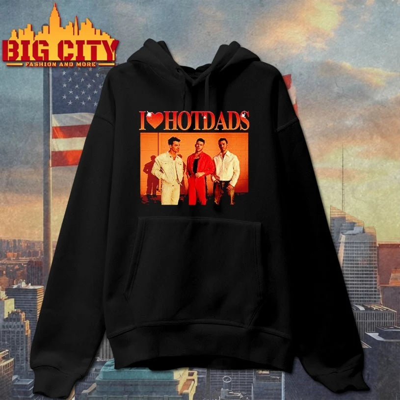 I Love Hot Dads Jonas Brothers photo shirt