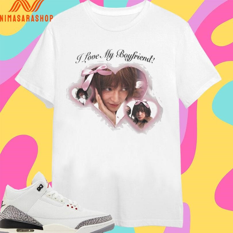 I Love My Boyfriend Taeyong Heart Shirts