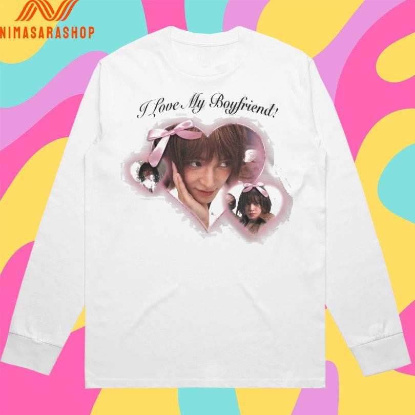 I Love My Boyfriend Taeyong Heart Shirts