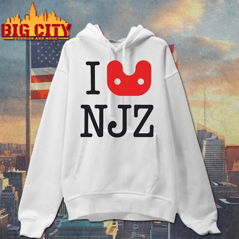 I Love Njz Shirt