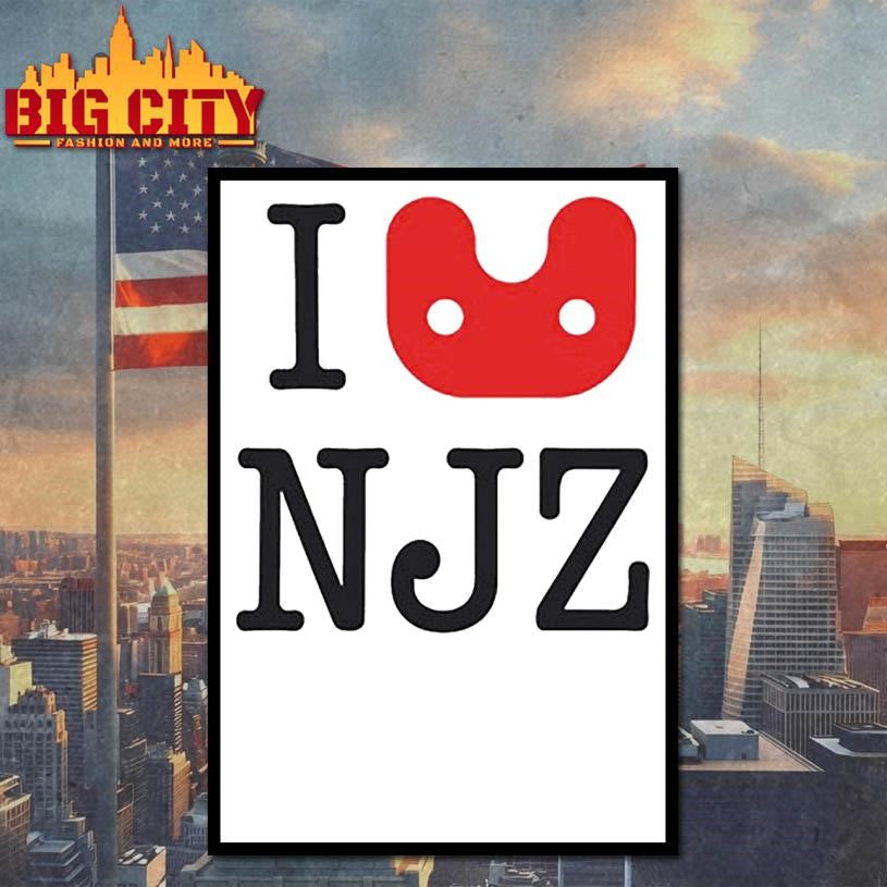 I Love Njz Shirt