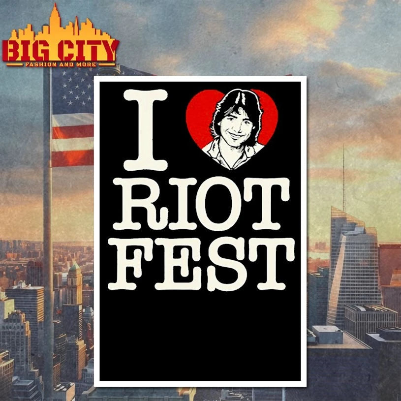 I Love Riot Fest 2025 Shirt