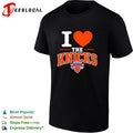 I Love The New York Knicks Basketball Team logo shirt