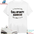 I Paused My Call Of Duty Zombies To Be Here T-Shirt