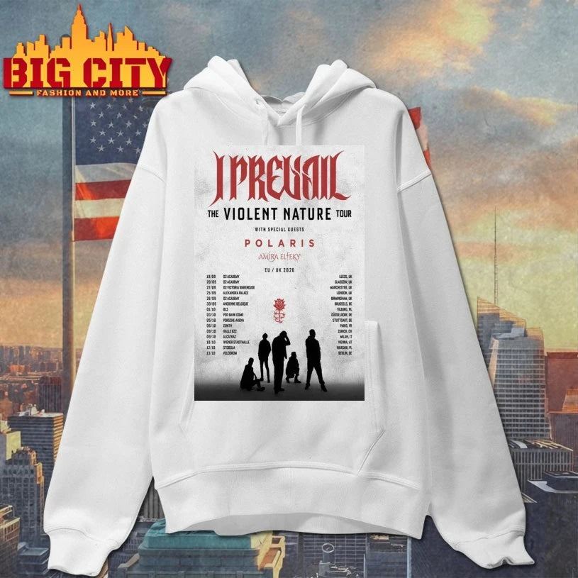 I Prevail EU UK Tour 2025 Poster Shirt