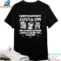 I Spent My Summer Japan In 1999 With My Nephew And Friends Fighting A Serial Killer With A Hand Fetish Morioh T-shirts