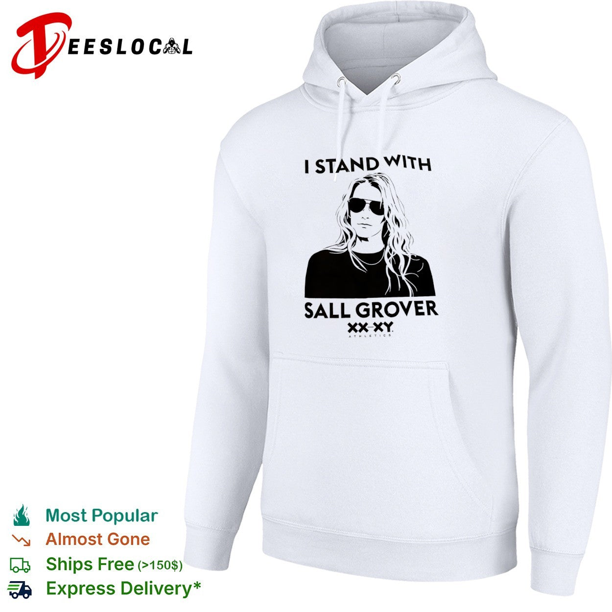 I Stand With Sall Grover XX XY Athletics shirt
