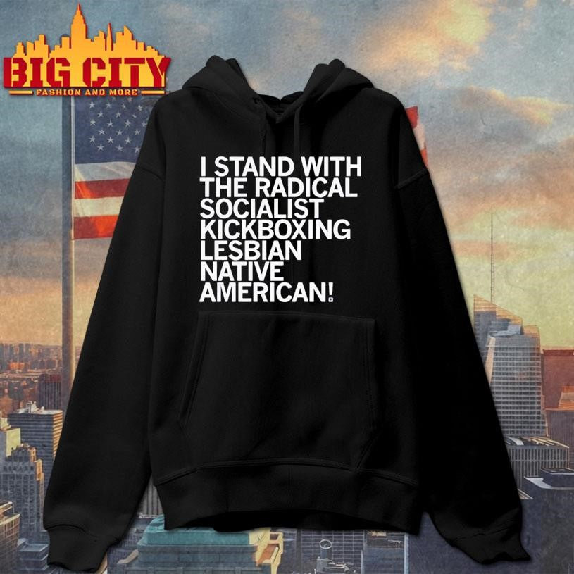 I Stand With The Radical Kickboxing Lesbian Native American Shirt