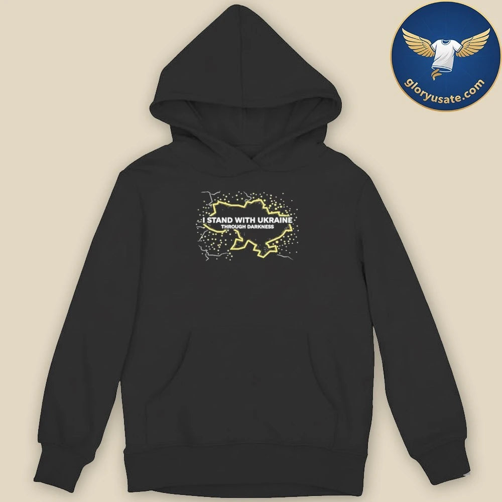I Stand With Ukraine Through Darkness T-Shirt