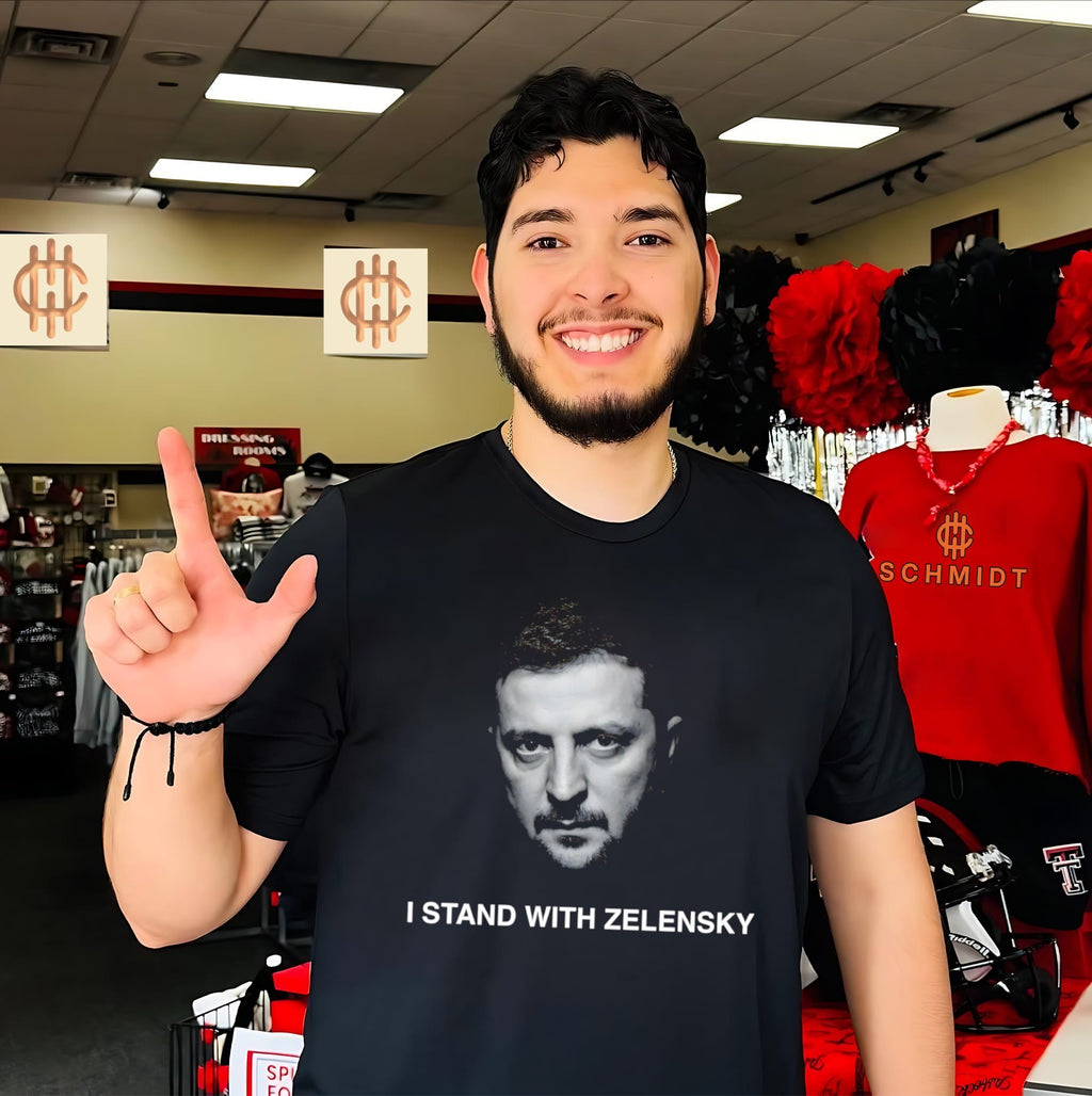 I Stand With Volodymyr Zelensky Ukraine shirt