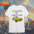 I Survived My Trip To NYC Funny Retro New York Shirt