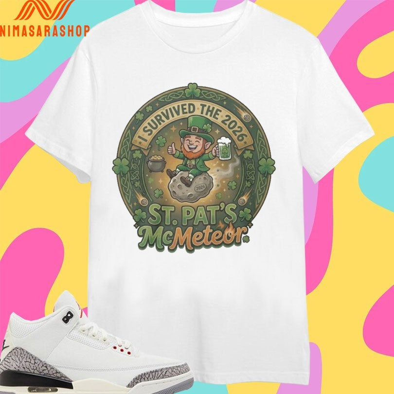 I Survived The 2026 St Patrick’s Day 2026 Mc Meteor Shirts