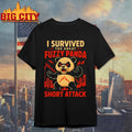 I Survived The Great Fuzzy Panda Short Attack 2025 Shirt