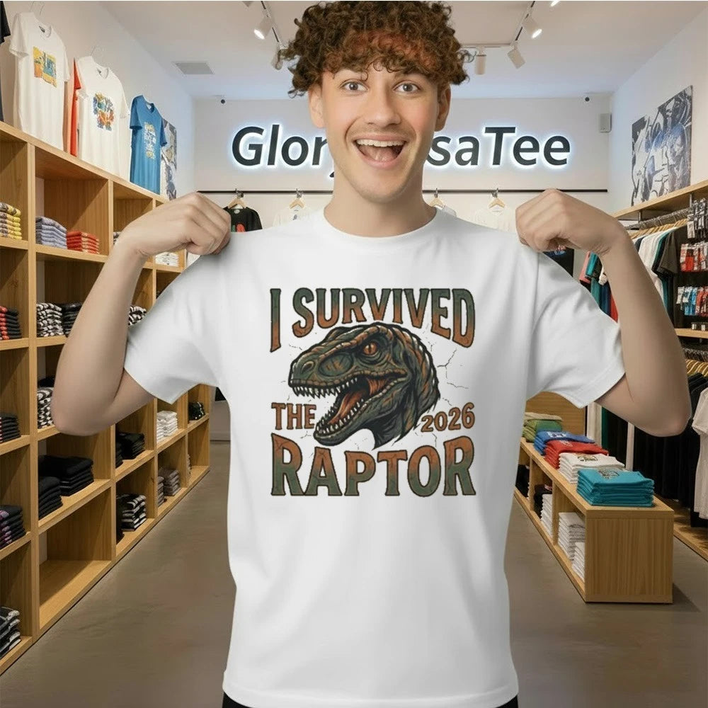 I Survived The Raptor 2026 Shirt
