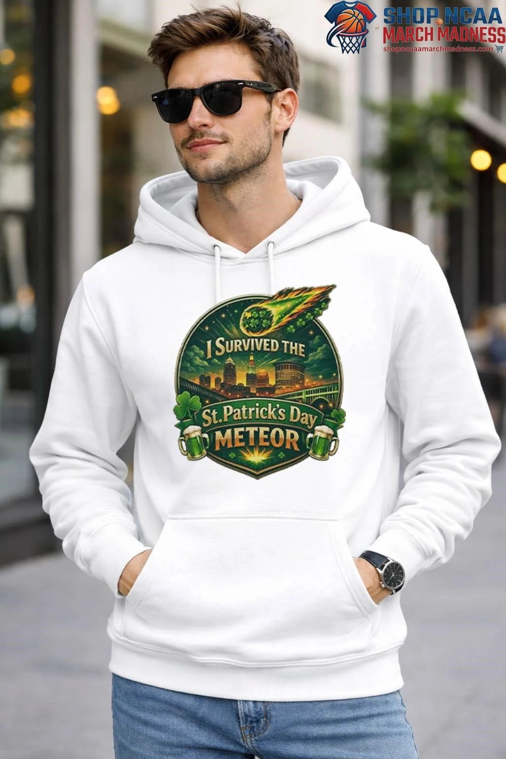 I Survived The St. Patrick’s Day Meteor 2026 Shirt St. Patrick’s Day 2026
