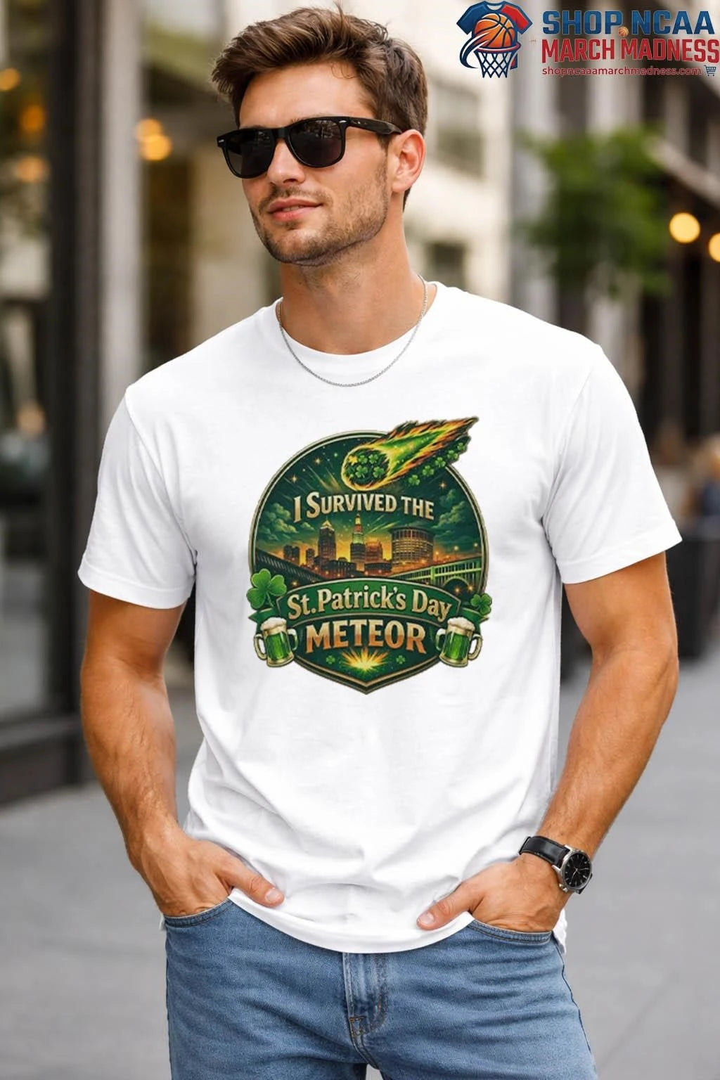 I Survived The St. Patrick’s Day Meteor 2026 Shirt St. Patrick’s Day 2026