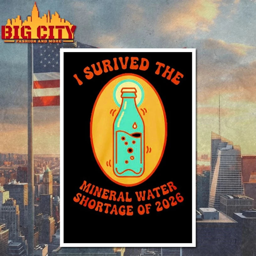 I Survived The Water Shortage 2026 T-shirt