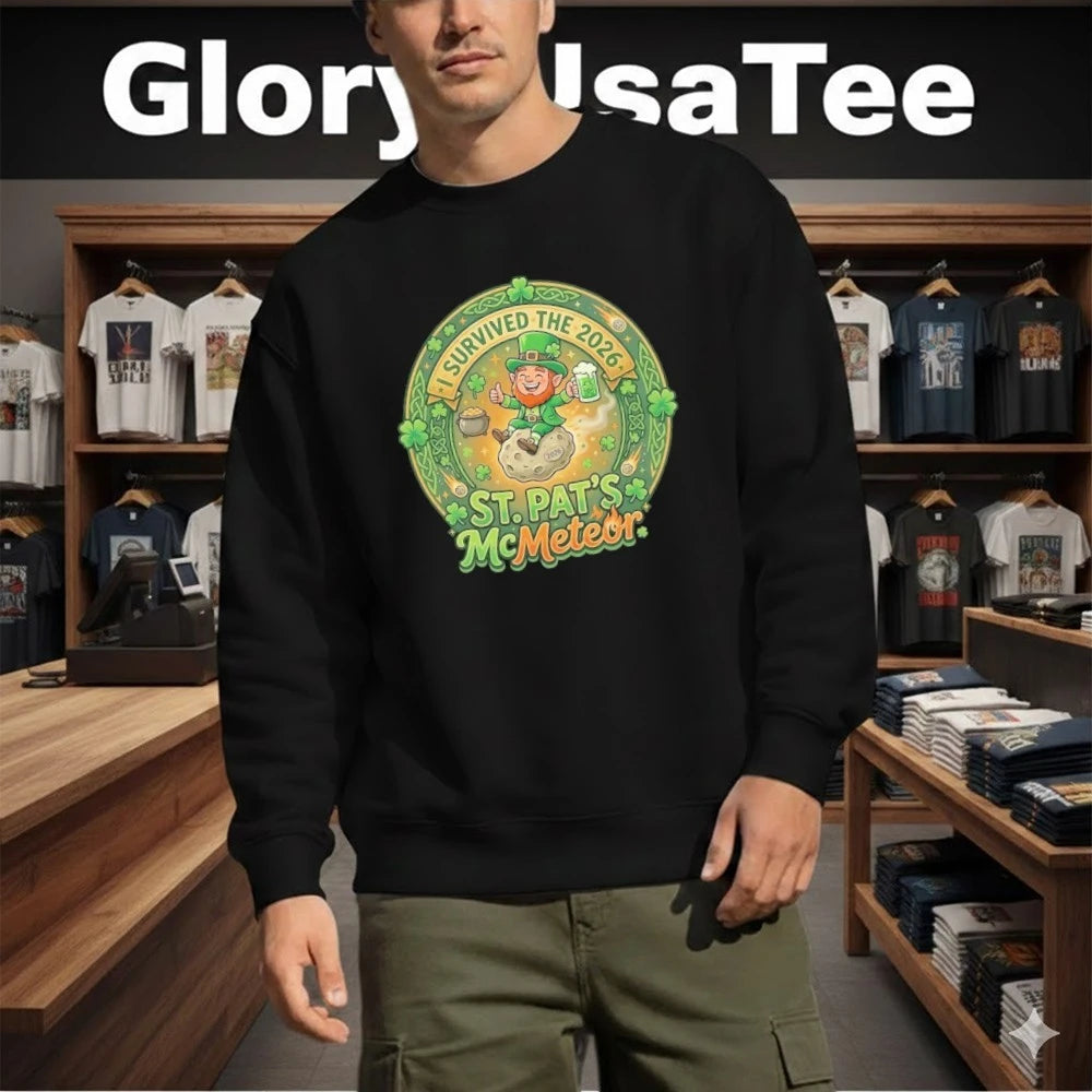 I Survived the 2026 St. Pat’s McMeteor Shirt