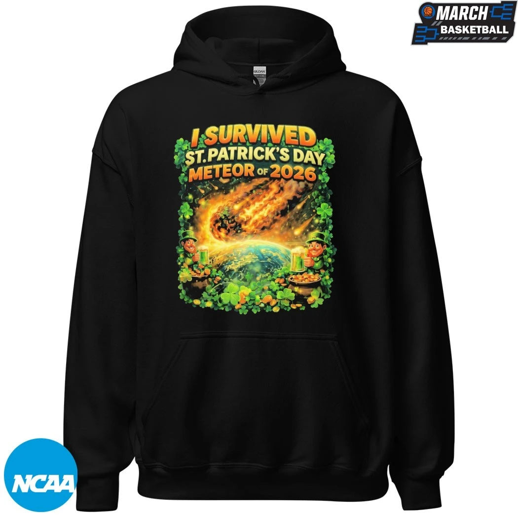 I Survived the St. Patrick’s Day Meteor Of 2026 Ohio Fireball T-Shirts