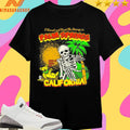 I Turned And Faced The Strange In Palis Springs And It Was Lit California Skeleton Shirts