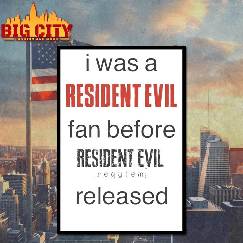 I Was A Resident Evil Fan Before Noel’s Ready for Requiem T-shirt