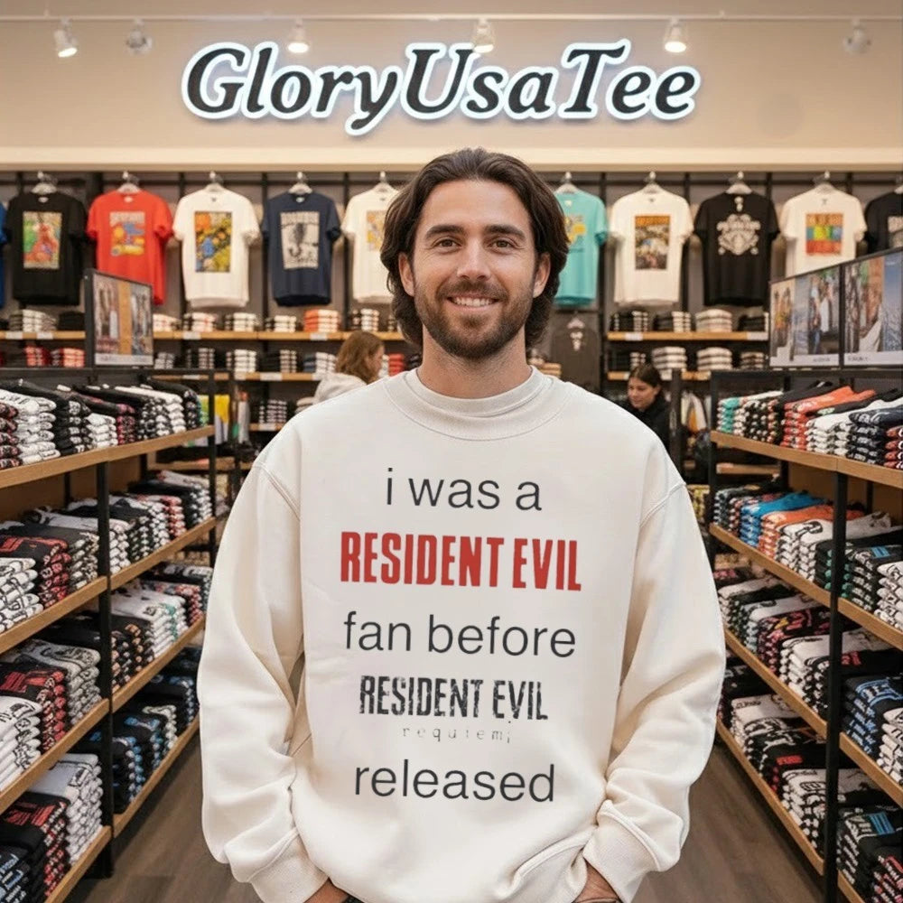 I Was A Resident Evil Fan Before Resident Evil Requiem Released Shirt