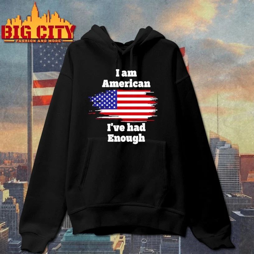 I am American I’ve had Enough flag shirt