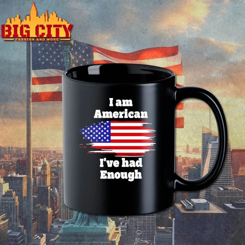 I am American I’ve had Enough flag shirt