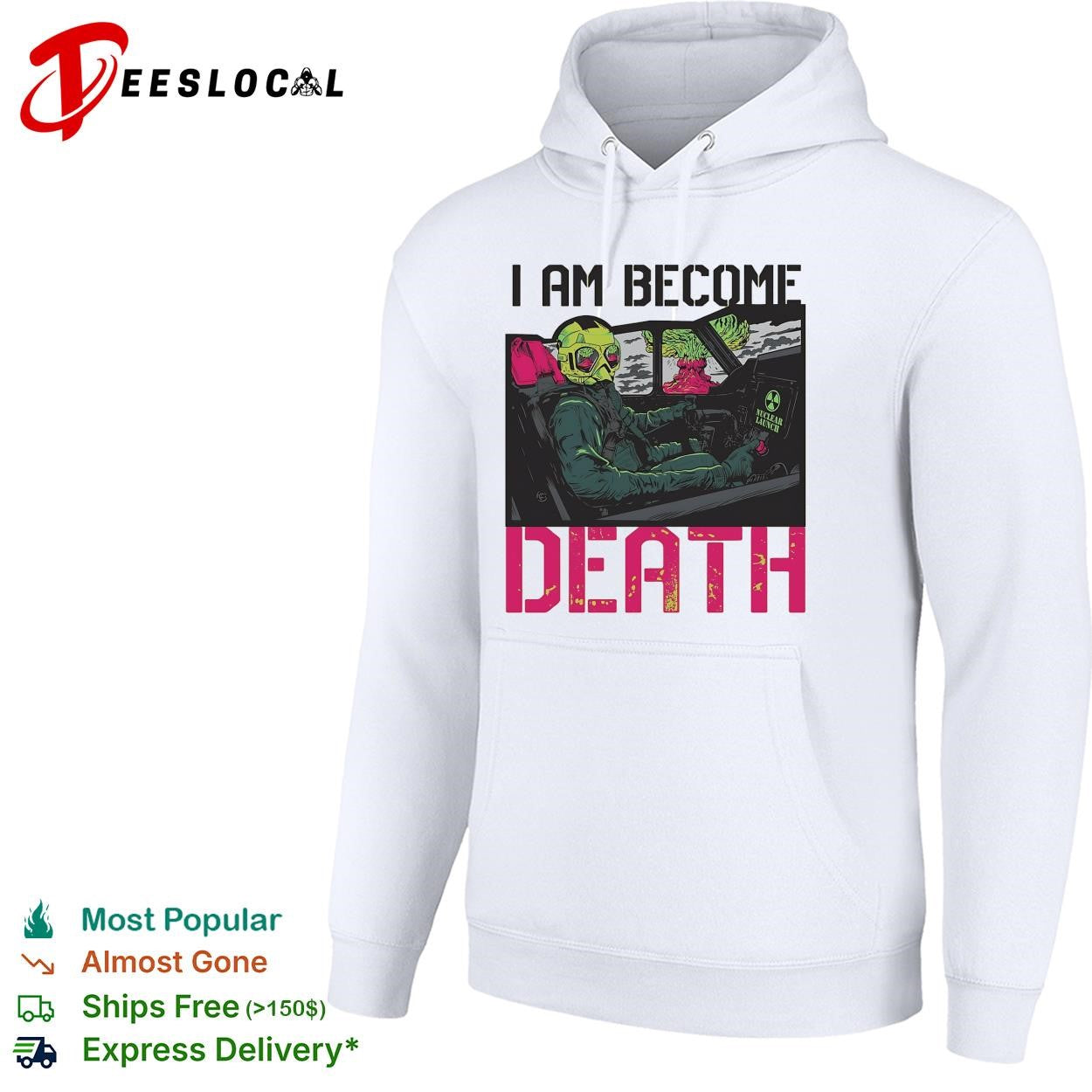 I am become death skeleton driving car shirt