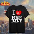 I love Bee band heart shirts