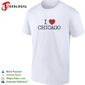 I love Chicago heart shirt