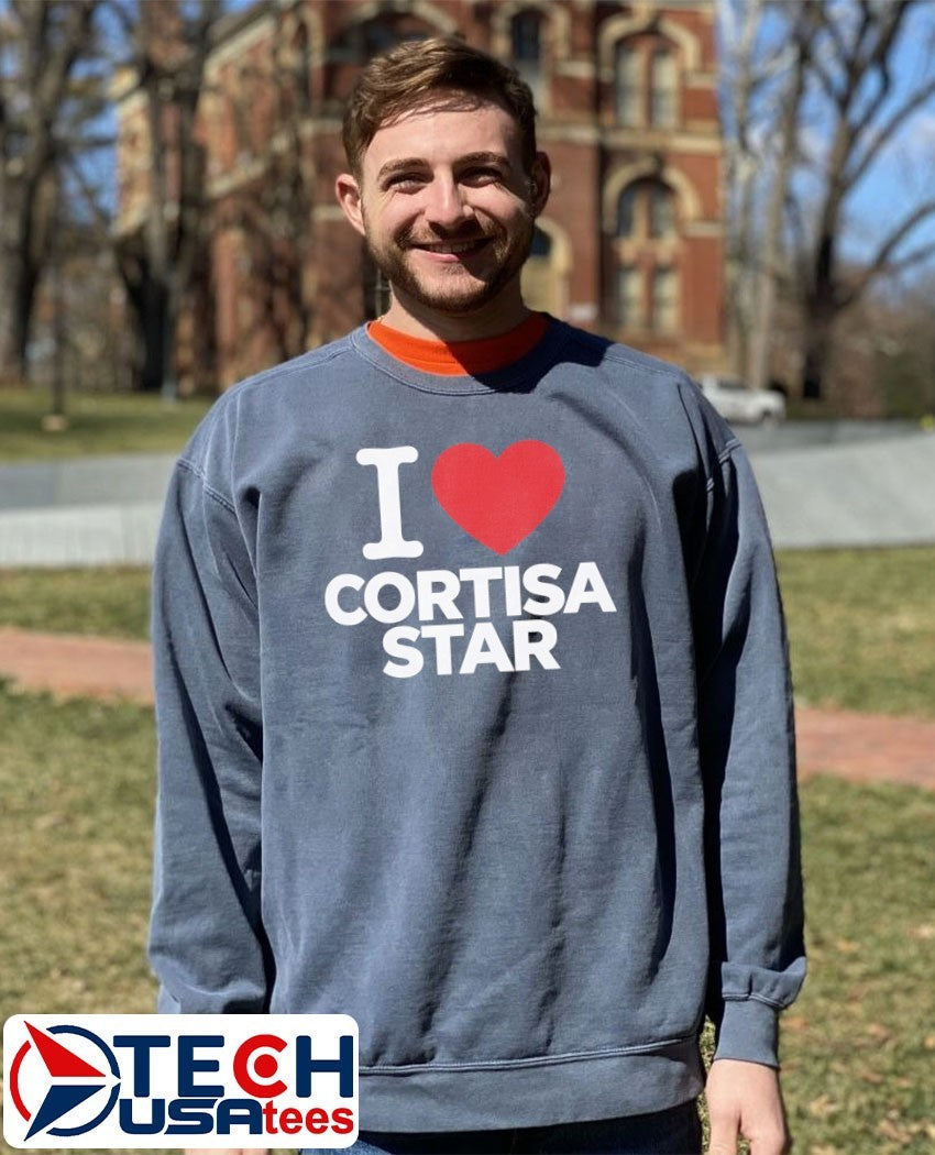 I love Cortisa Star shirt