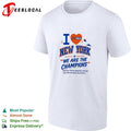 I love New York pigeons we are the champions shirt