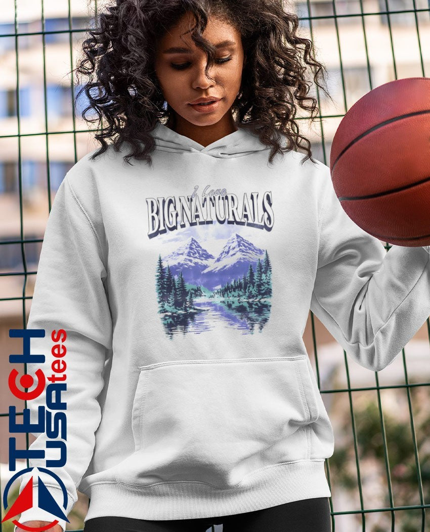 I love big naturals graphic shirt