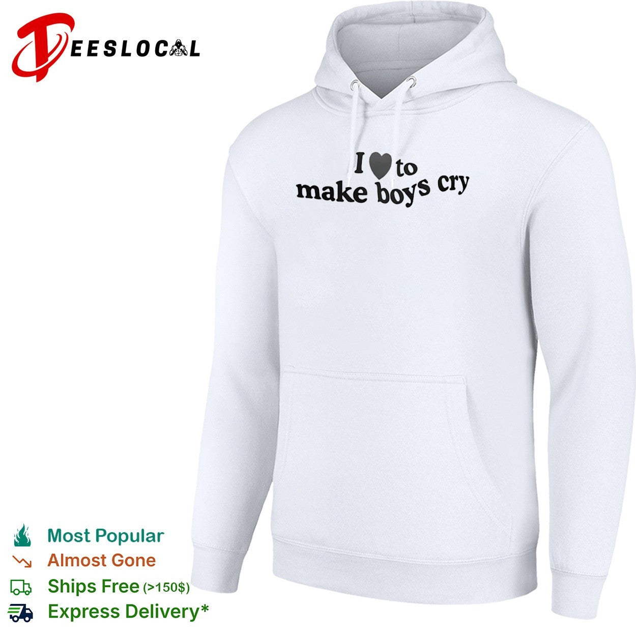 I love to make boys cry heart shirt