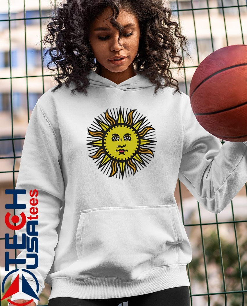 I saw the TV Glow Owen Justice Smith sun face shirt
