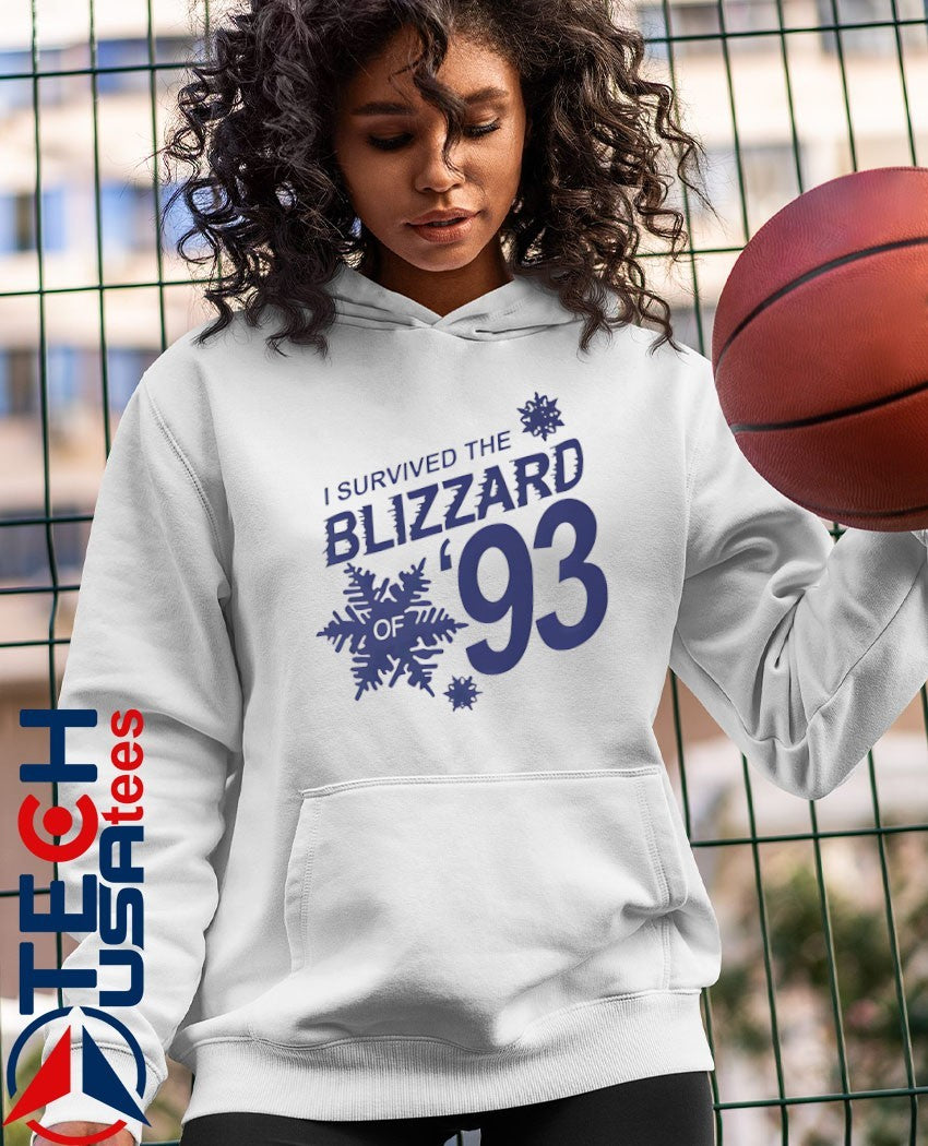 I survived the Blizzard of ’93 snowflake shirt