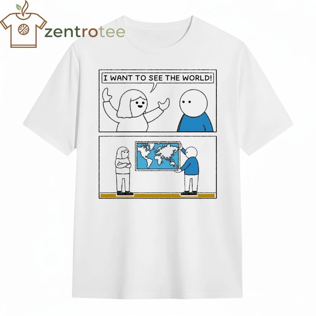I want see The World tee