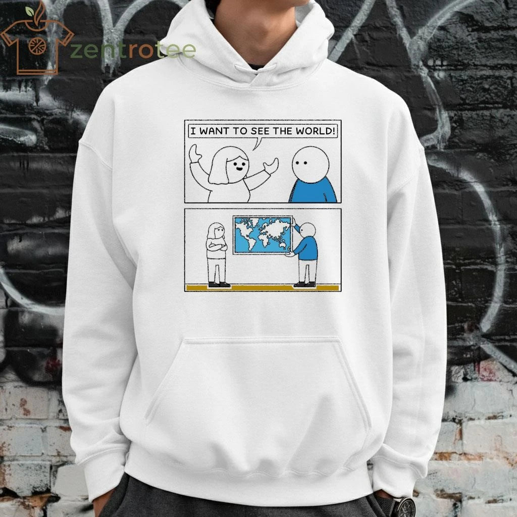 I want see The World tee