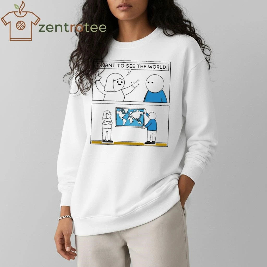 I want see The World tee