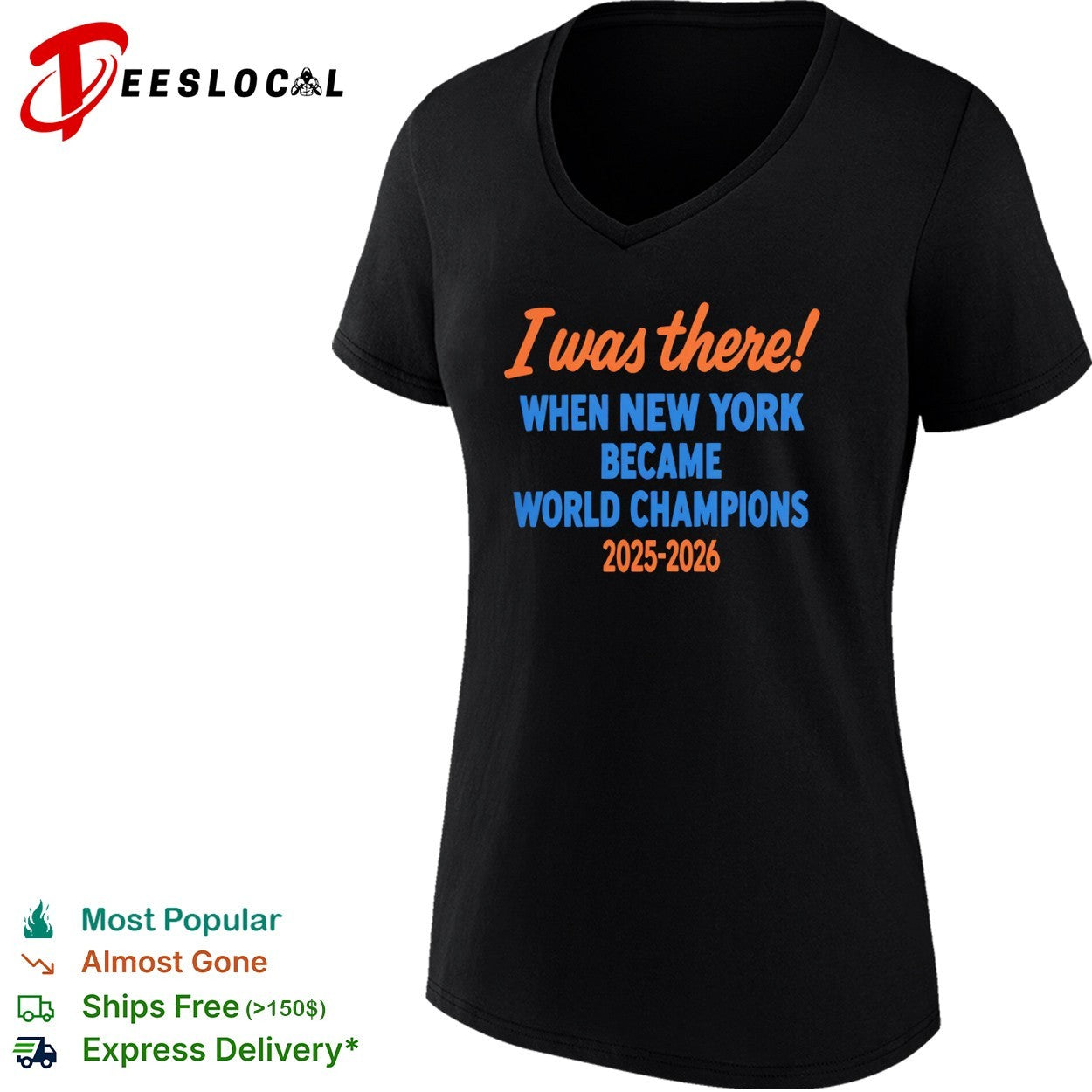 I was there when New York became world champions 2025 2026 New York Knicks NBA basketball shirt