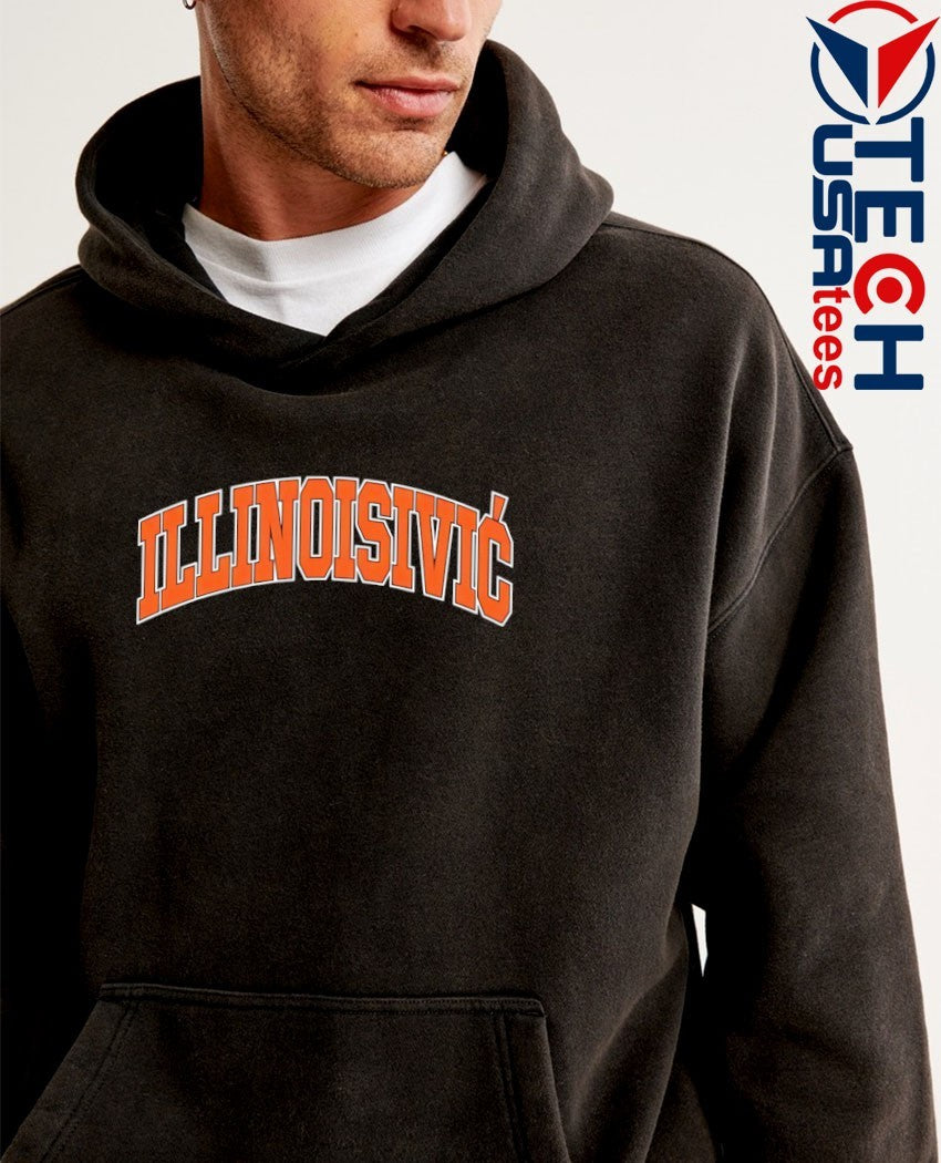 ILLIBOISIVIĆ IL Balkan Ball Tomislav Ivisic Illinois Fighting Illini Men’s Basketball shirt