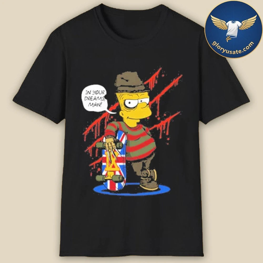 INK Skateboarder Union Jack Shirt
