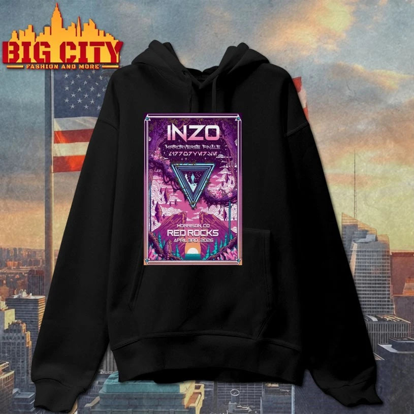INZO April 3, 2026 Red Rocks Amphitheatre, Morrison, CO Poster shirt