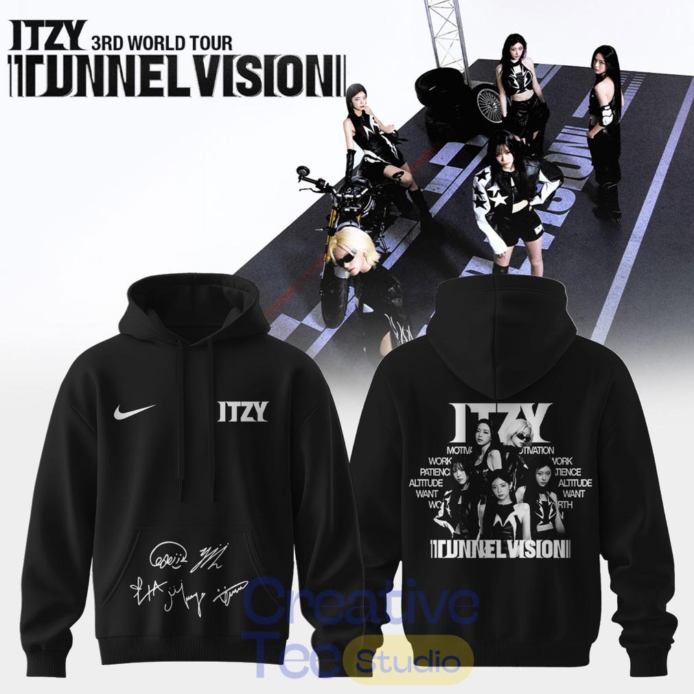 ITZY “Tunnel Vision” World Tour 2026 Signature Hoodie