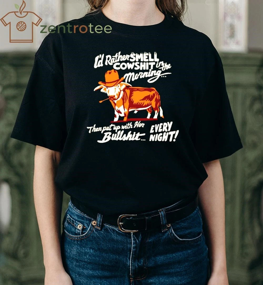Ian Munsick Cow Shit tee