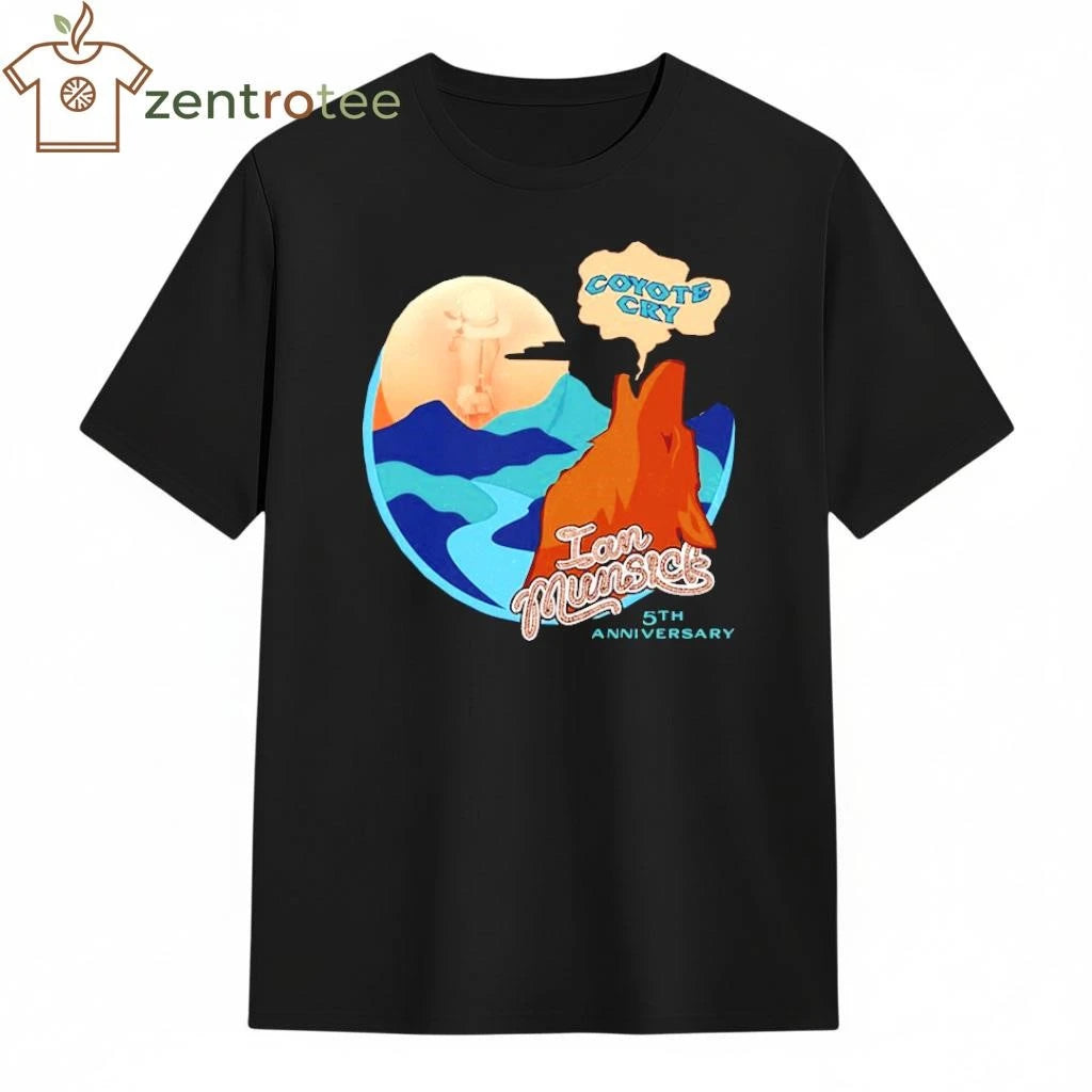 Ian Munsick Coyote Cry 5th Anniversary Event Tee