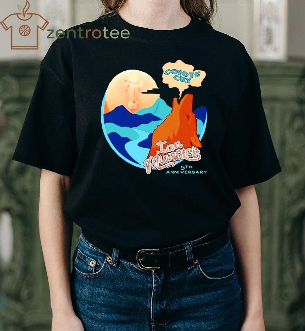 Ian Munsick Coyote Cry 5th Anniversary Event Tee