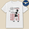 Iankyespizza Merch Store Shop Ian &amp; Kyes Pizza Girl T-Shirt